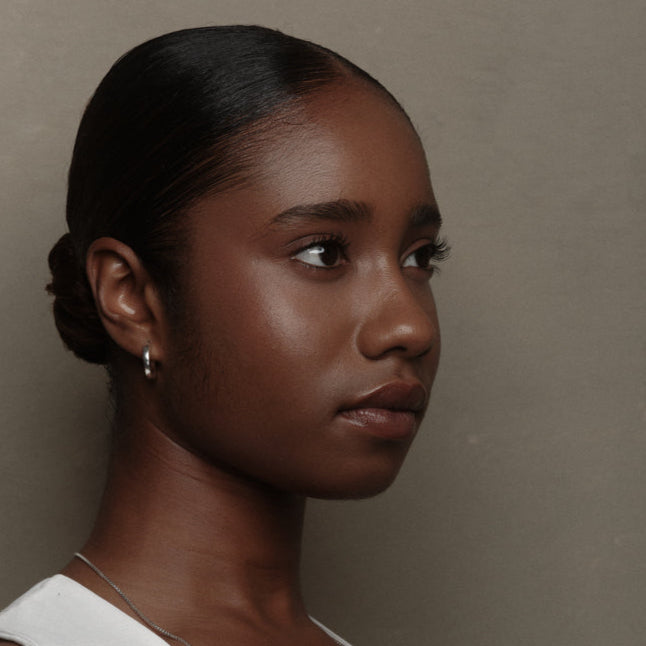 Zilveren Wire Oorbellen 3mm