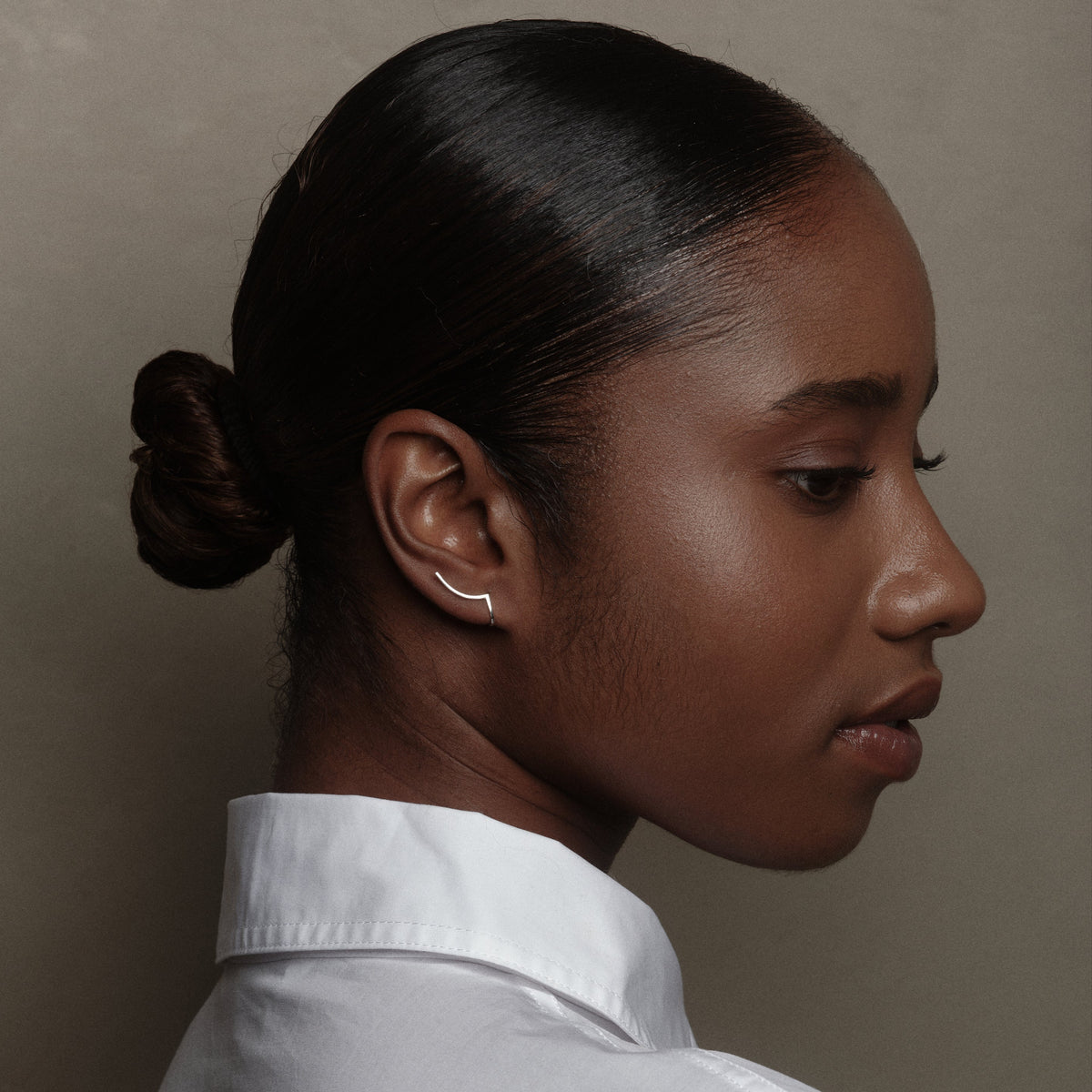 Verguld Zilver Rhéa Oorbellen