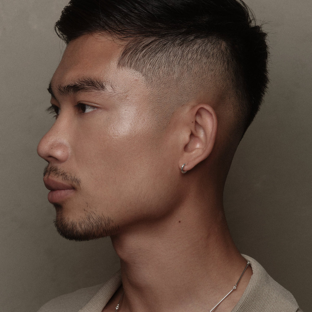 Boucles d'oreilles Charlie en argent par la créatrice Aurore Havenne