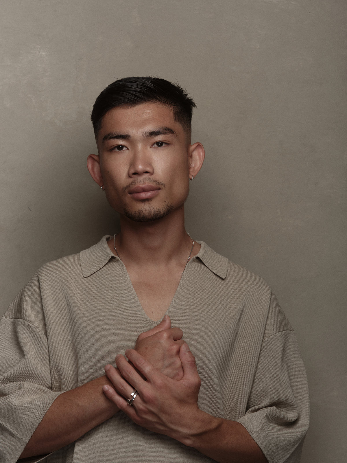 Bague Wire en argent, bijou unisexe minimaliste