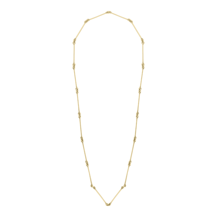 Gold-Plated Silver Lou Necklace 70 cm by Aurore Havenne