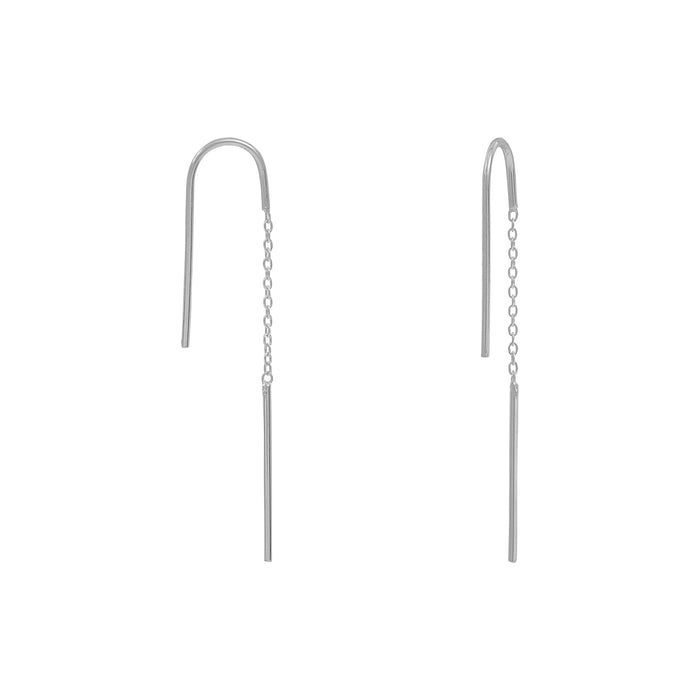 Silver Daphné Earrings