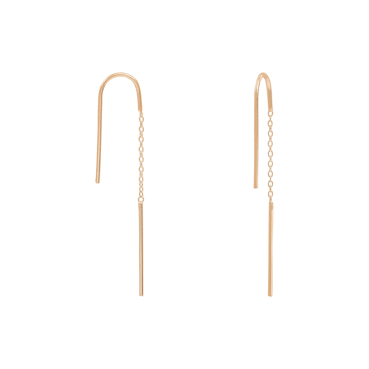 Gold-Plated Silver Daphné Earrings by Aurore Havenne