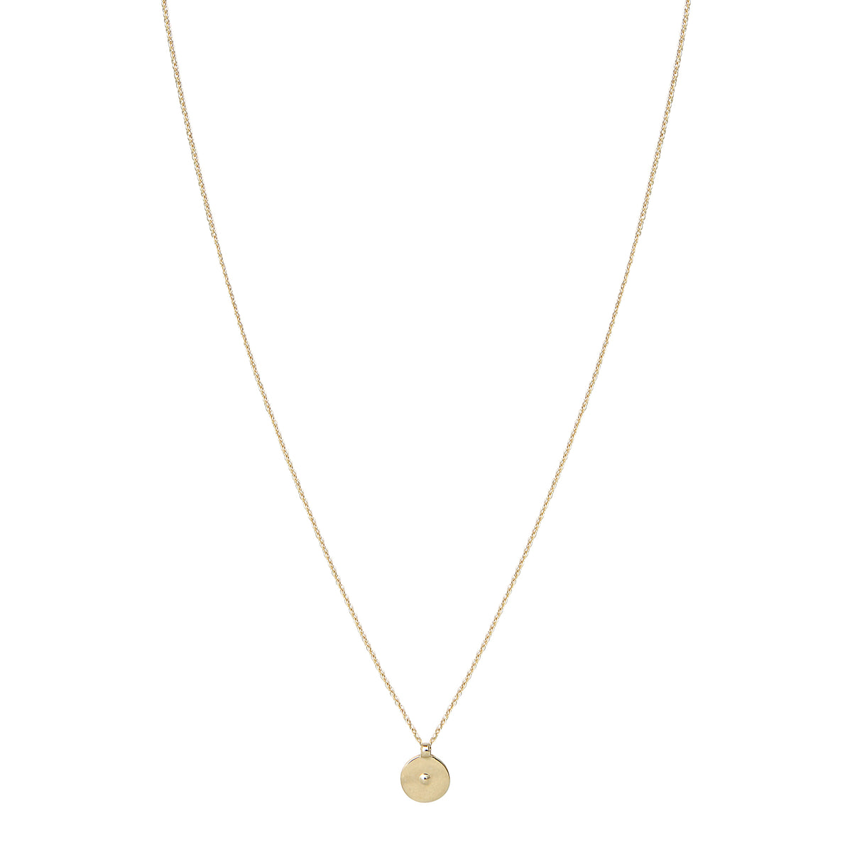 collier éthique et intemporel en or avec diamant