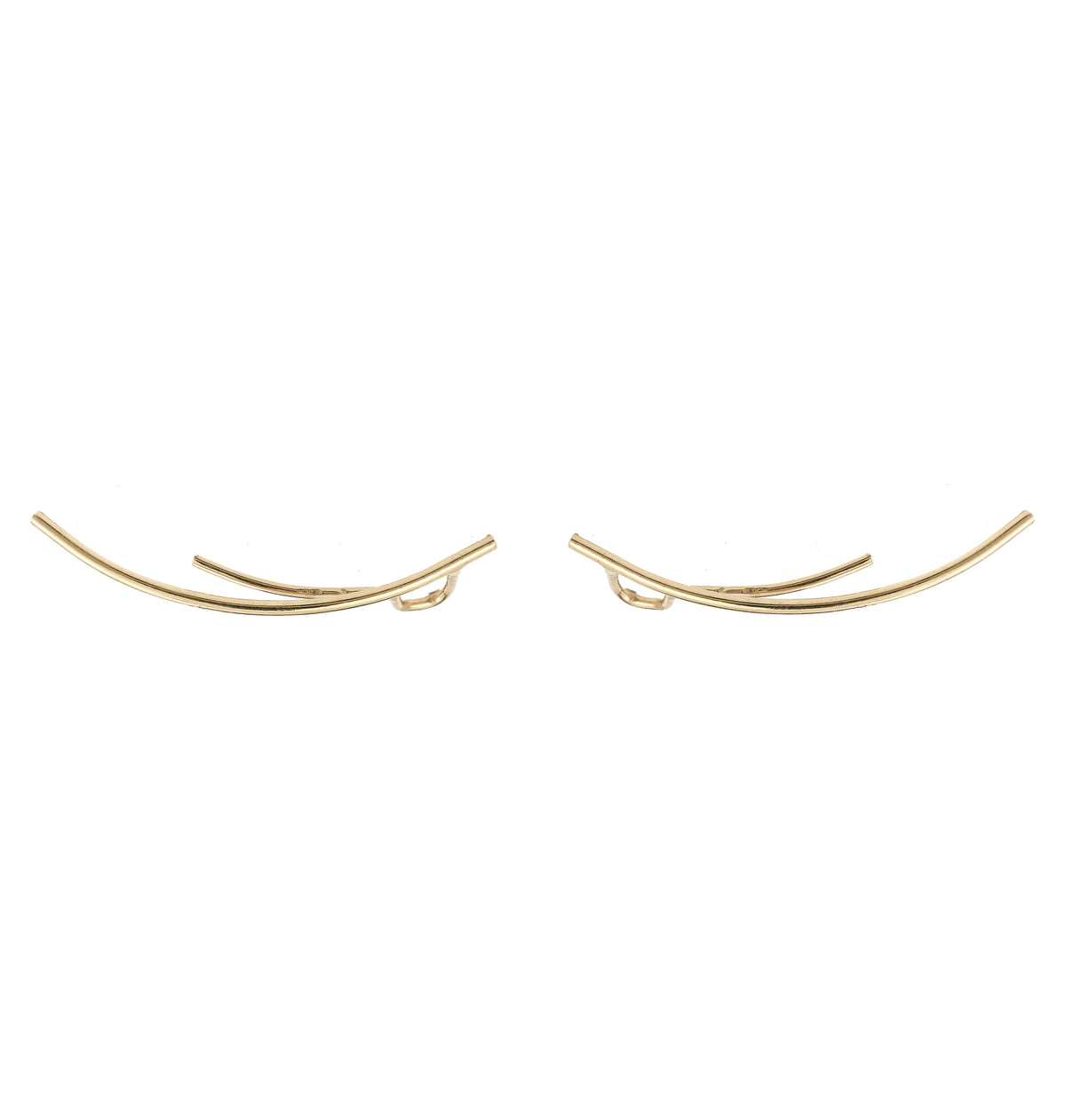 Gold-Plated Silver Milla Earrings Aurore Havenne