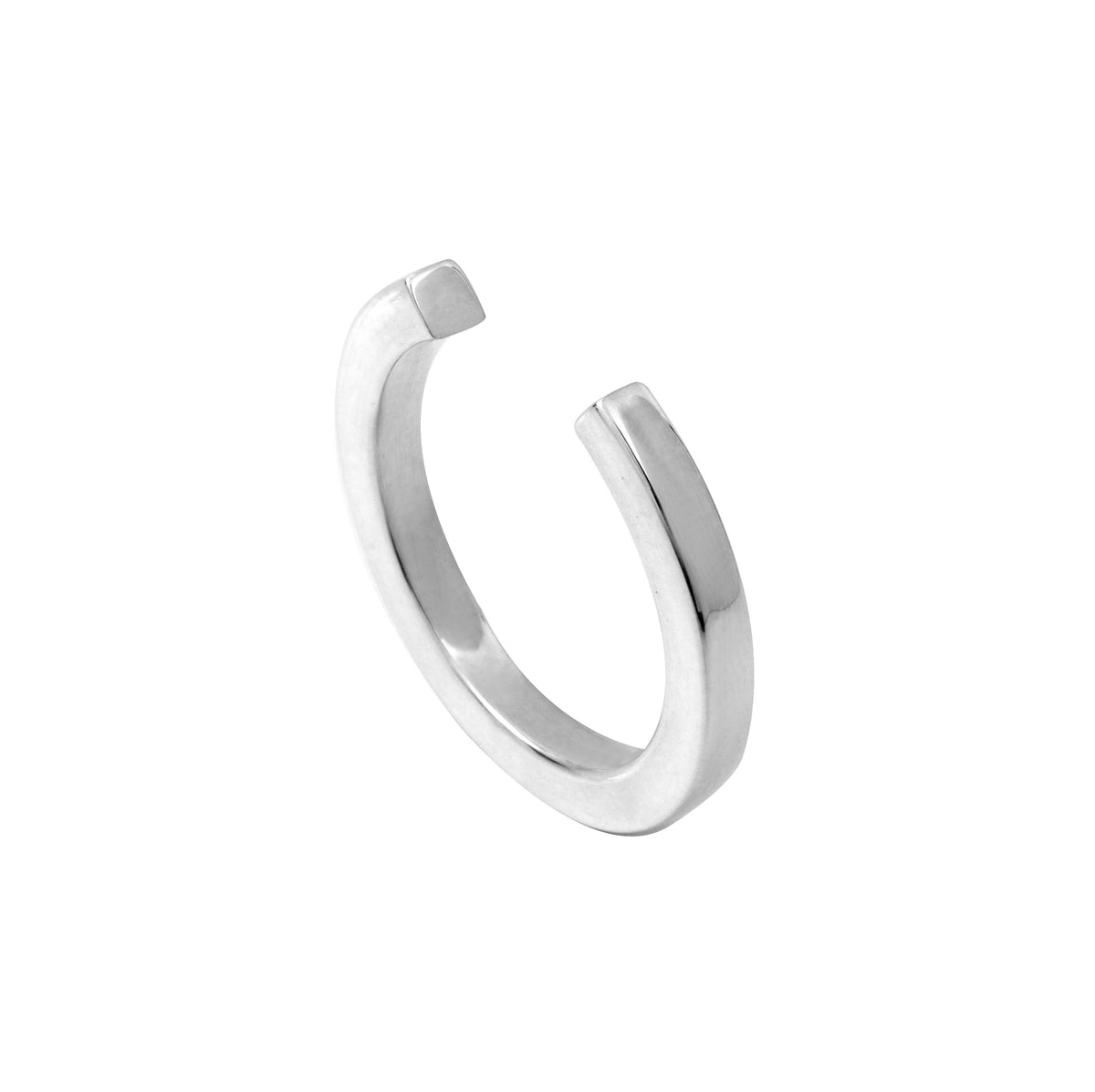 Silver Wire Open Ring 3mm