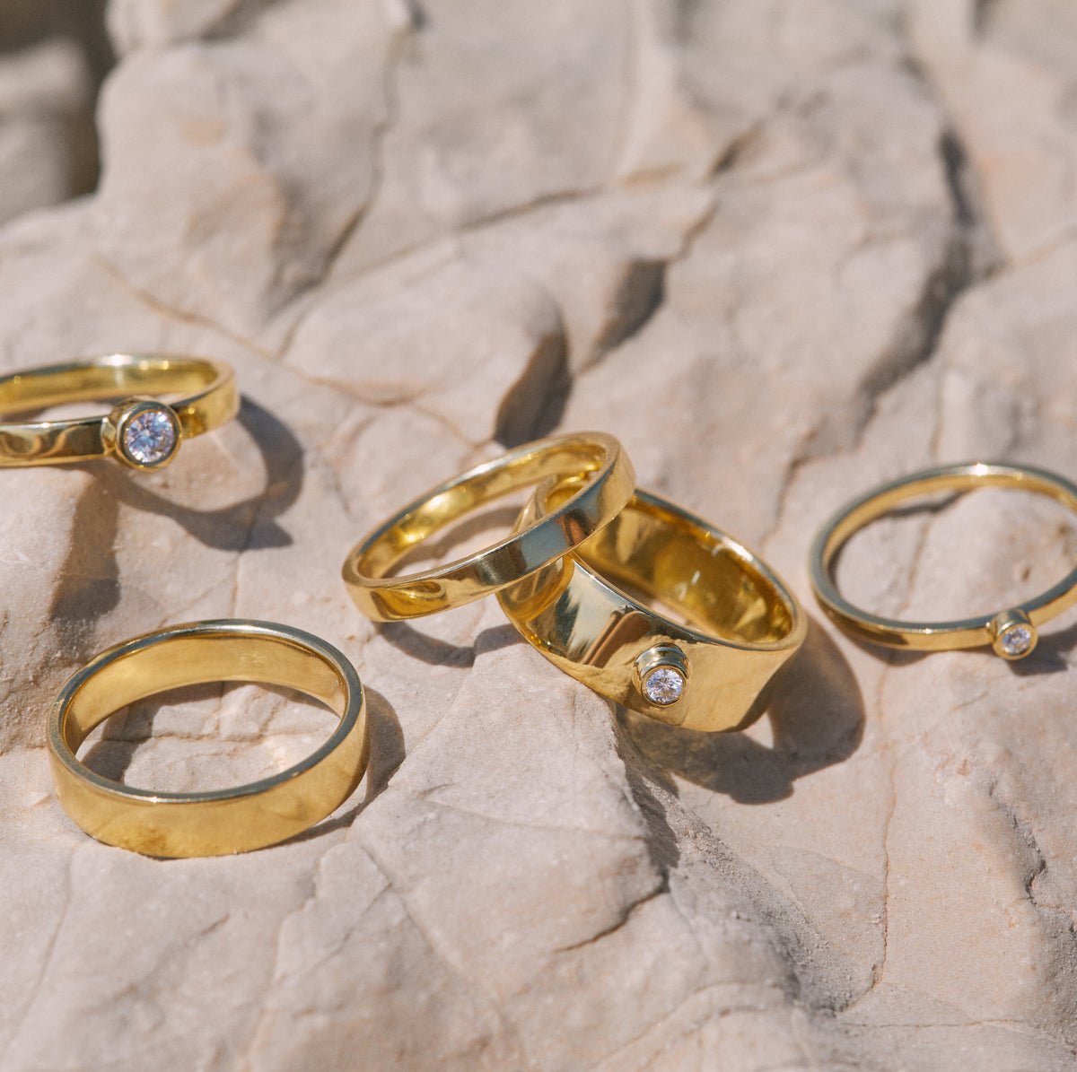 Agapè 6.04 Ring in Fairmined Gold and Lab-Grown Diamond