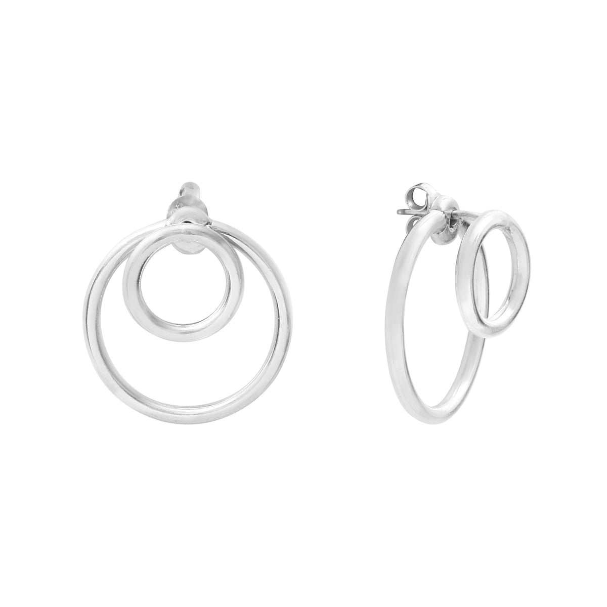Silver Calista Ombrée Earrings