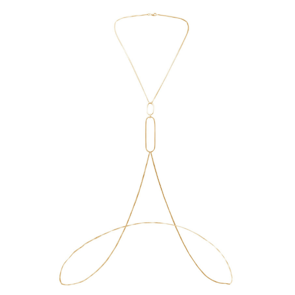 Gold Plated Silver Apheleia Body Chain