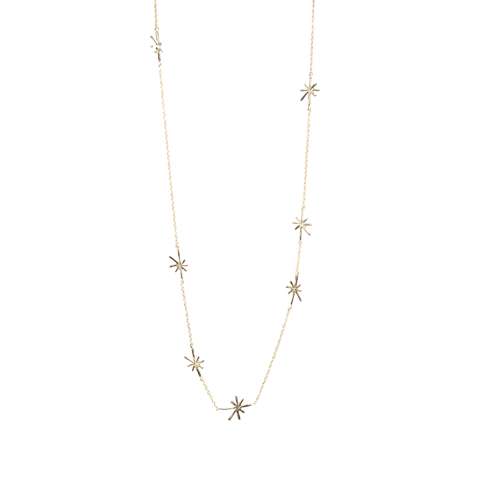 Gold-Plated Sterling Silver Supernova Necklace by Aurore Havenne