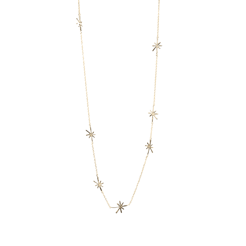 Gold Plated Silver Supernova Necklace