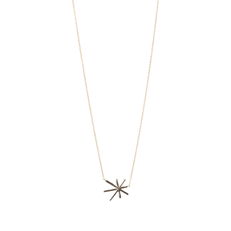 Gold-Plated Sterling Silver Mira Necklace by Aurore Havenne