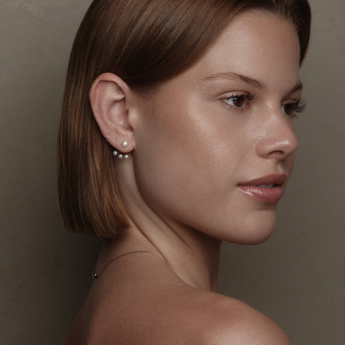 Boucles d'oreilles en Calypso en argent plaqué or par la créatrice Aurore Havenne