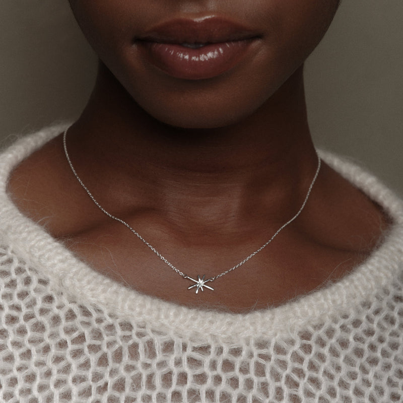 Sterling Silver Vega Necklace by Aurore Havenne