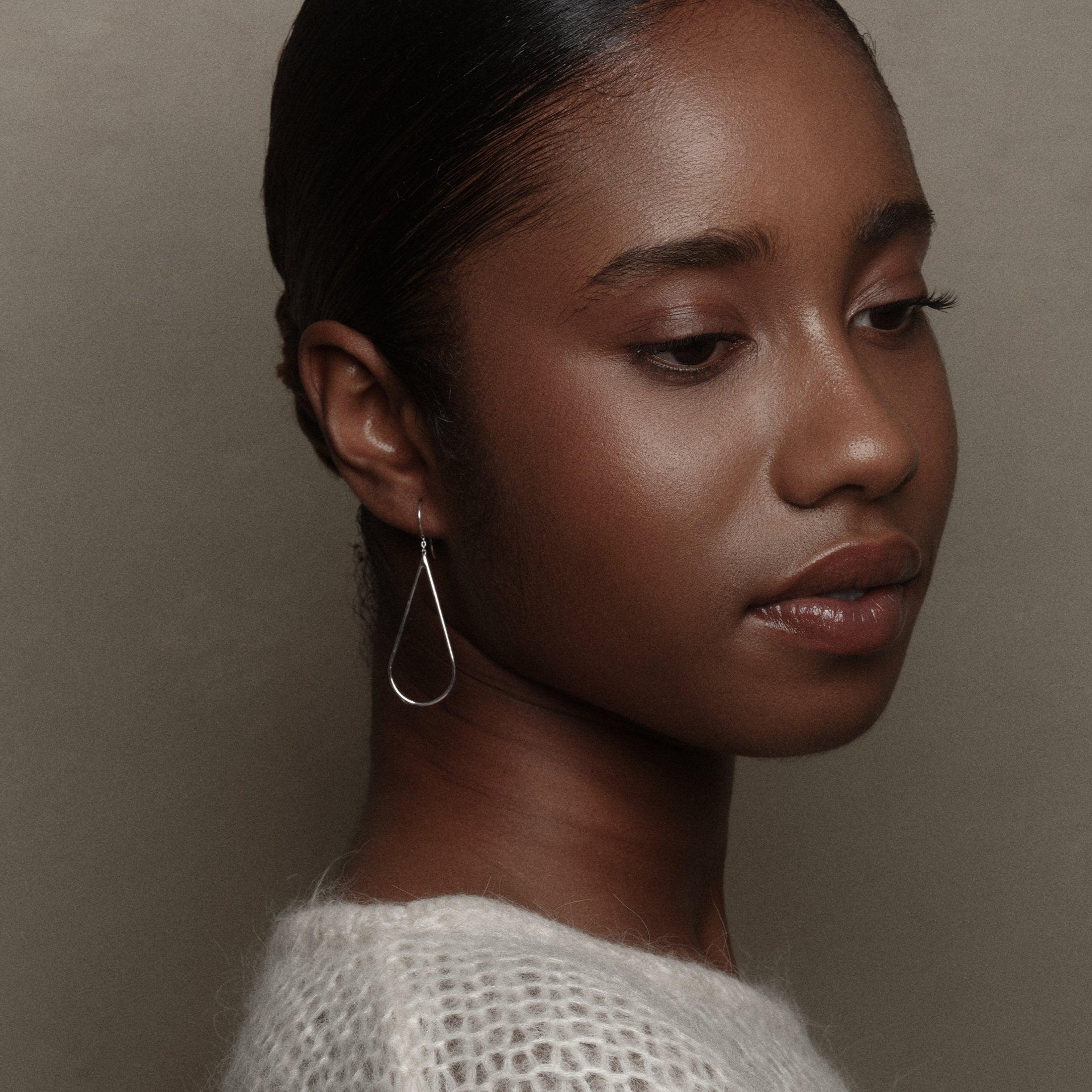 Sterling Silver Raindrops Earrings | Aurore Havenne - Aurore
