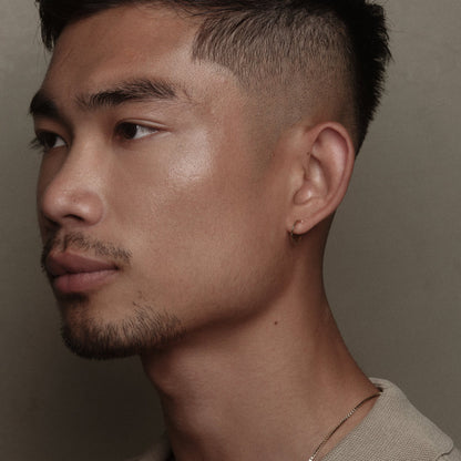 Gold-Plated Silver Wire Earrings 1mm by Aurore Havenne