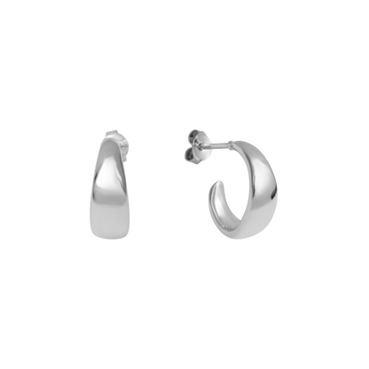 Sterling Silver Bubble Small Earrings