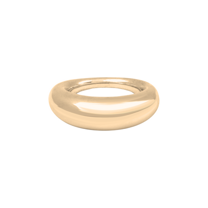 Gold-Plated Silver Bubble Ring S by Aurore Havenne