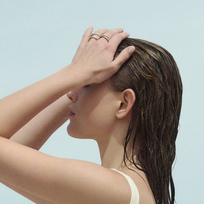 Bagues n°1 et n°5 de la collection Infinity par Aurore Havenne