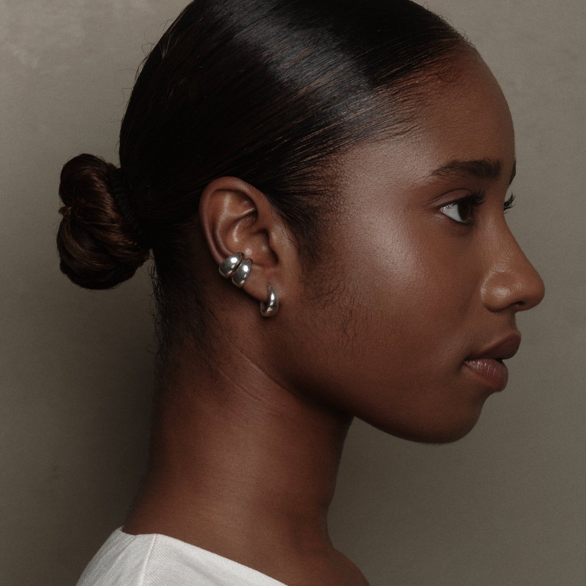 Sterling Silver Bubble Small Earrings by Aurore Havenne