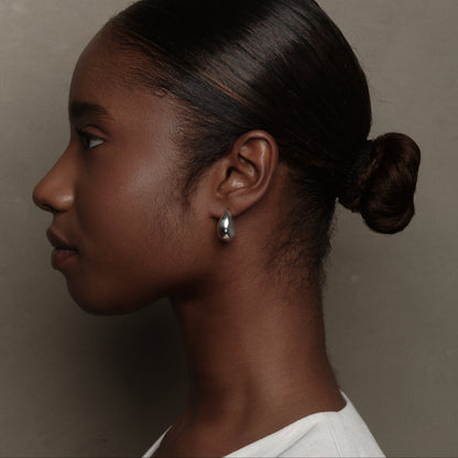 Sterling Silver Bubble Big Earrings by Aurore Havenne