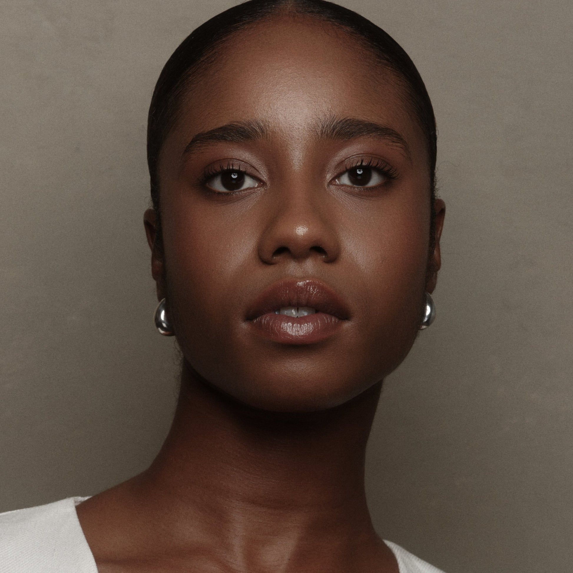 Sterling Silver Bubble Big Earrings by Aurore Havenne