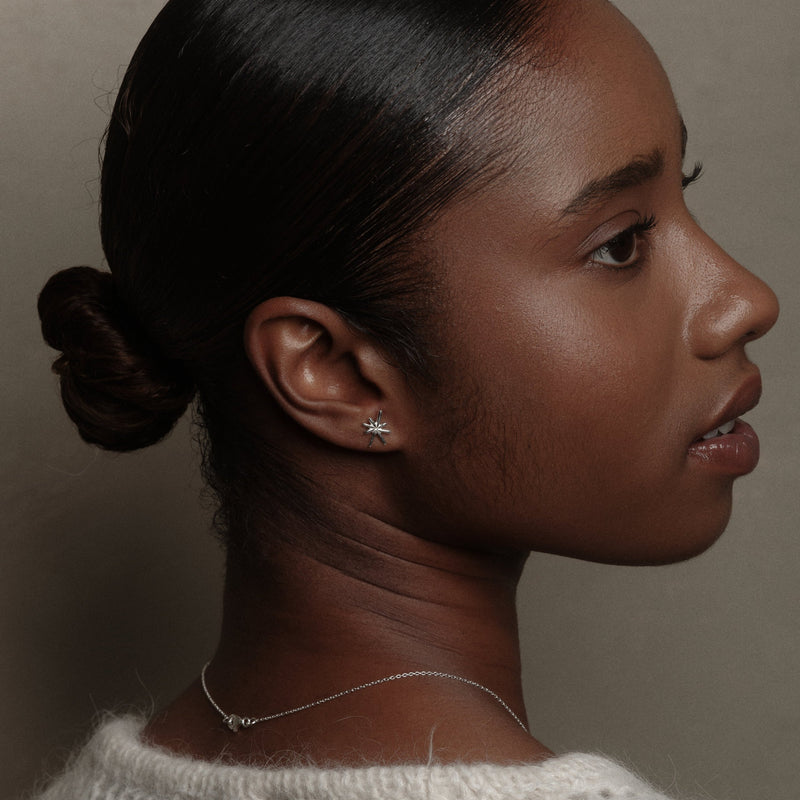 Sterling Silver Askelia Earrings by Aurore Havenne