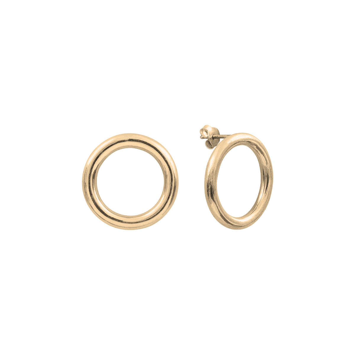 Gold-Plated Silver Avery Earrings