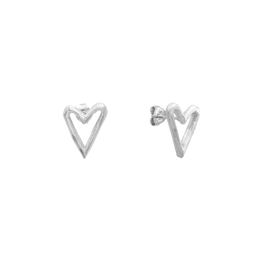 Boucles d'oreilles Small Heart Argent 