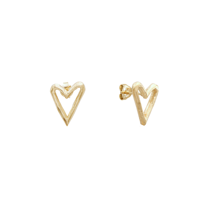 Boucles d'oreilles Small Heart Vermeil 