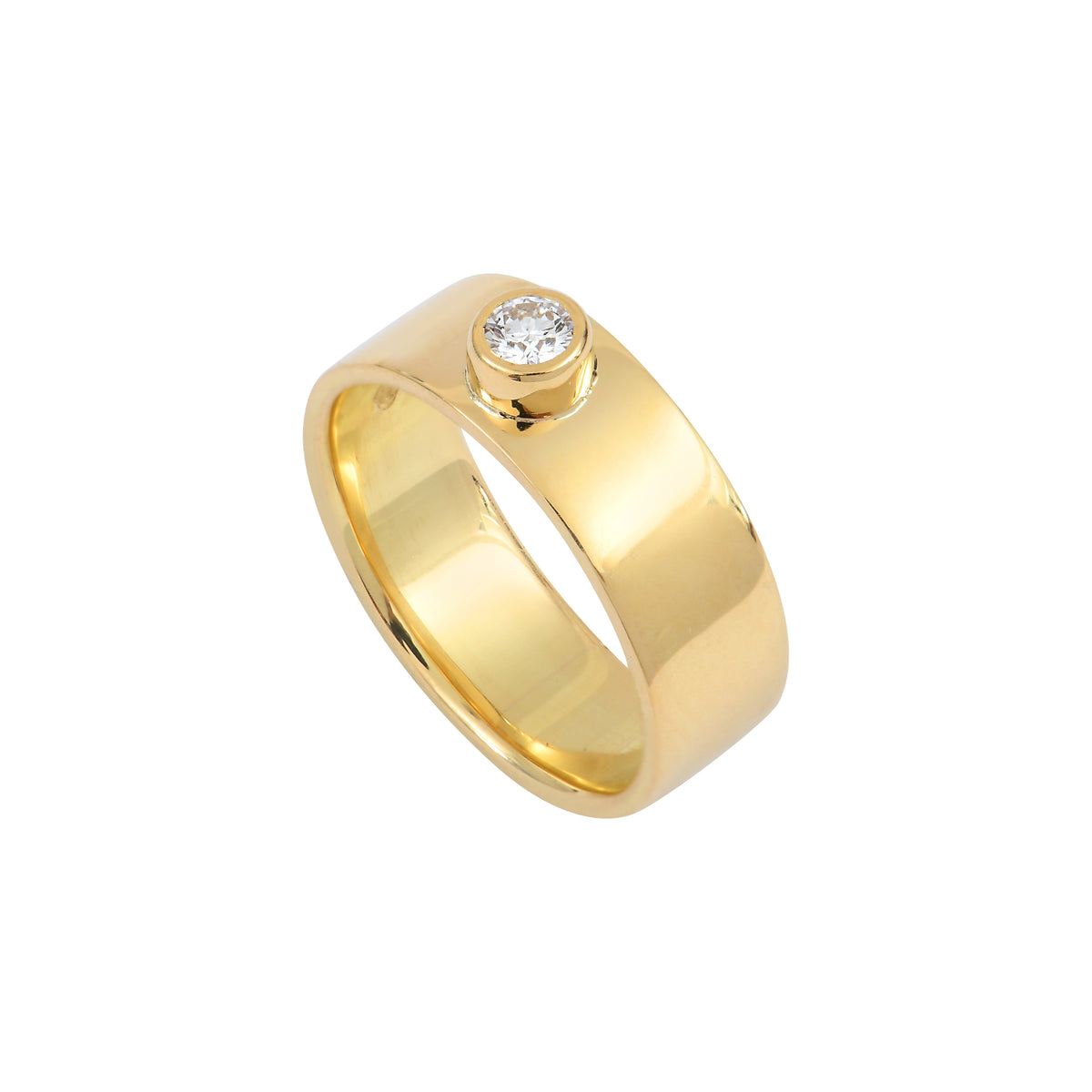6 mm ring in Fairmined gold 