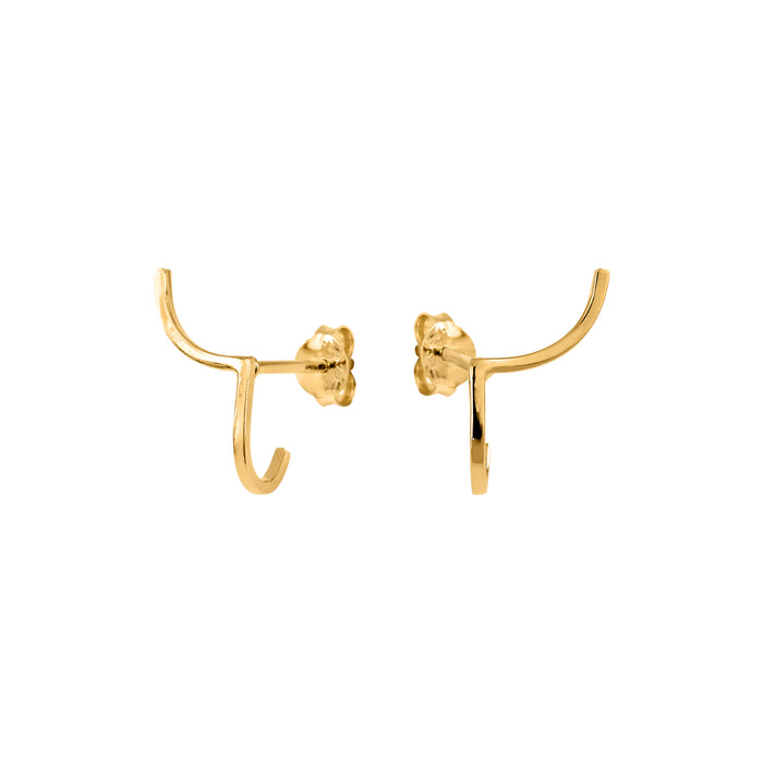 Gold Plated Silver Rhéa Earrings