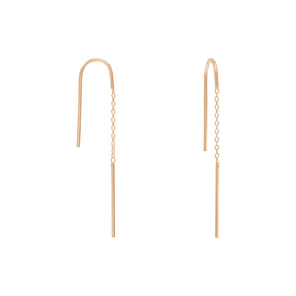 Gold-Plated Silver Daphné Earrings by Aurore Havenne
