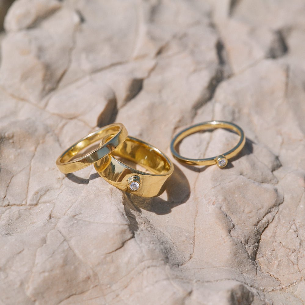 Agap 6.1 ring in Fairmined gold Aurore Havenne Timeless Fine