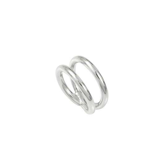 Silver Infinity Ring n°1 by Aurore Havenne