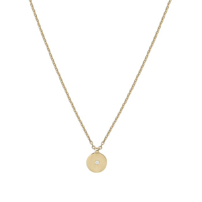 Fairmined Gold And Lab-Grown Diamond Necklace