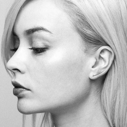 Silver Milla Earrings by Aurore Havenne