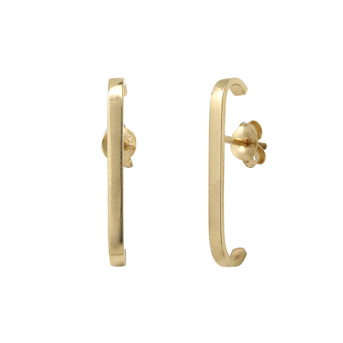Gold Plated Silver Claudia earrings