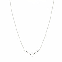 Silver Unity Triangle Necklace