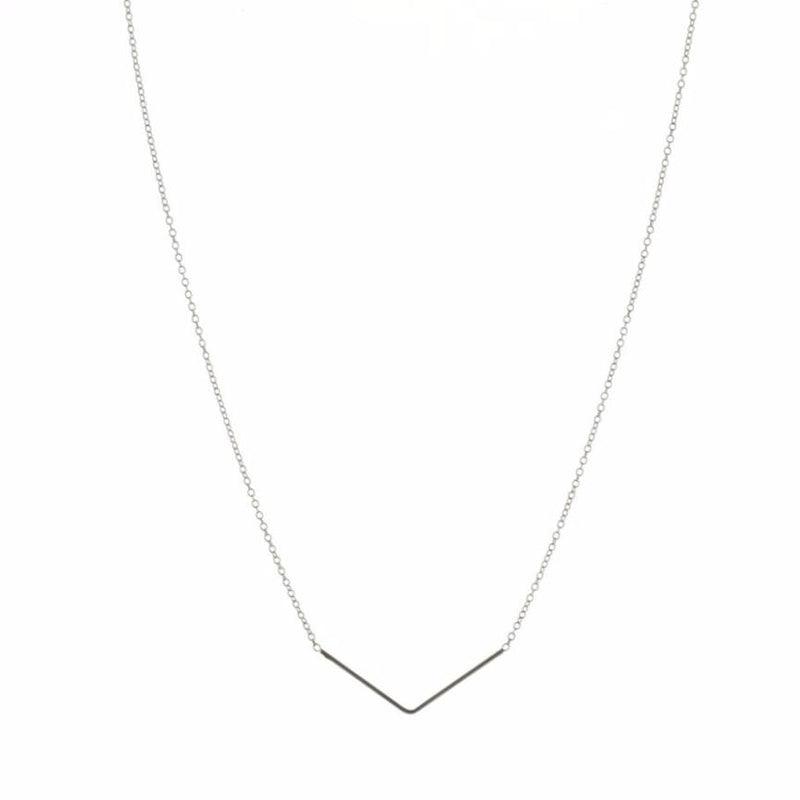 Silver Unity Triangle Necklace