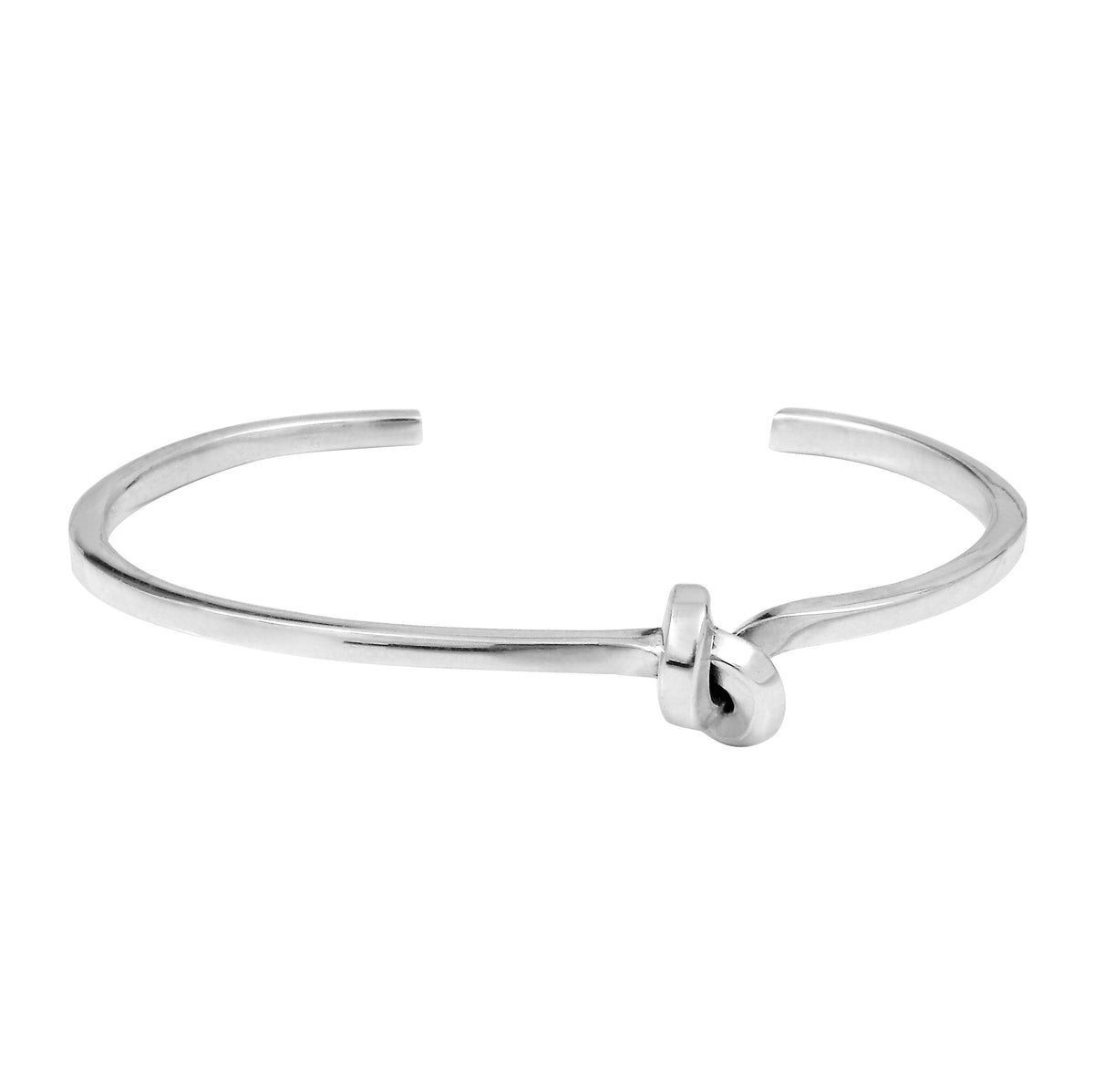 Silver Open Knot Bracelet
