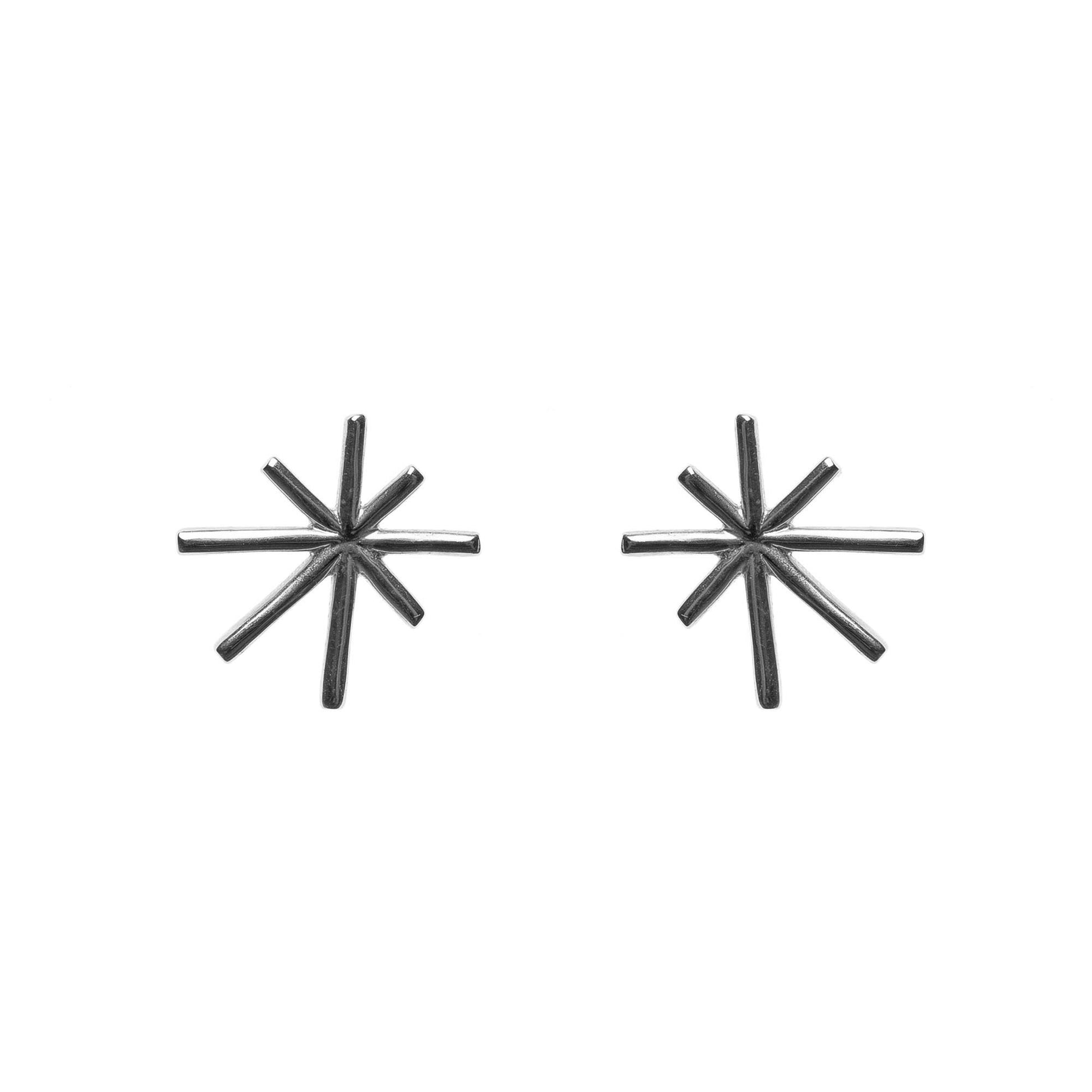 Sterling Silver Gemma Earrings by Aurore Havenne