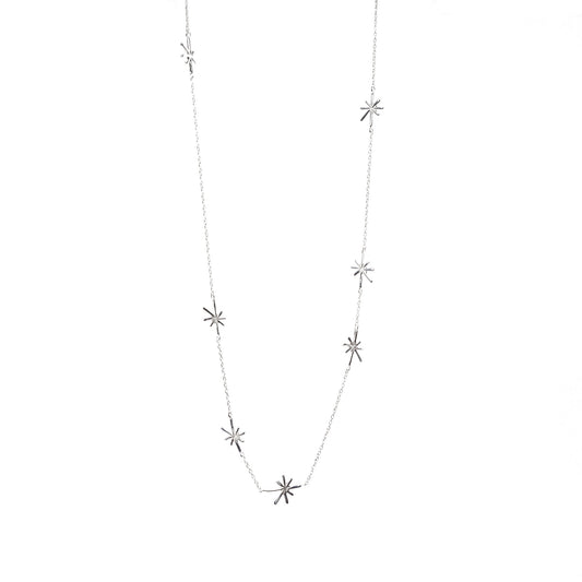 Sterling Silver Supernova Necklace by Aurore Havenne