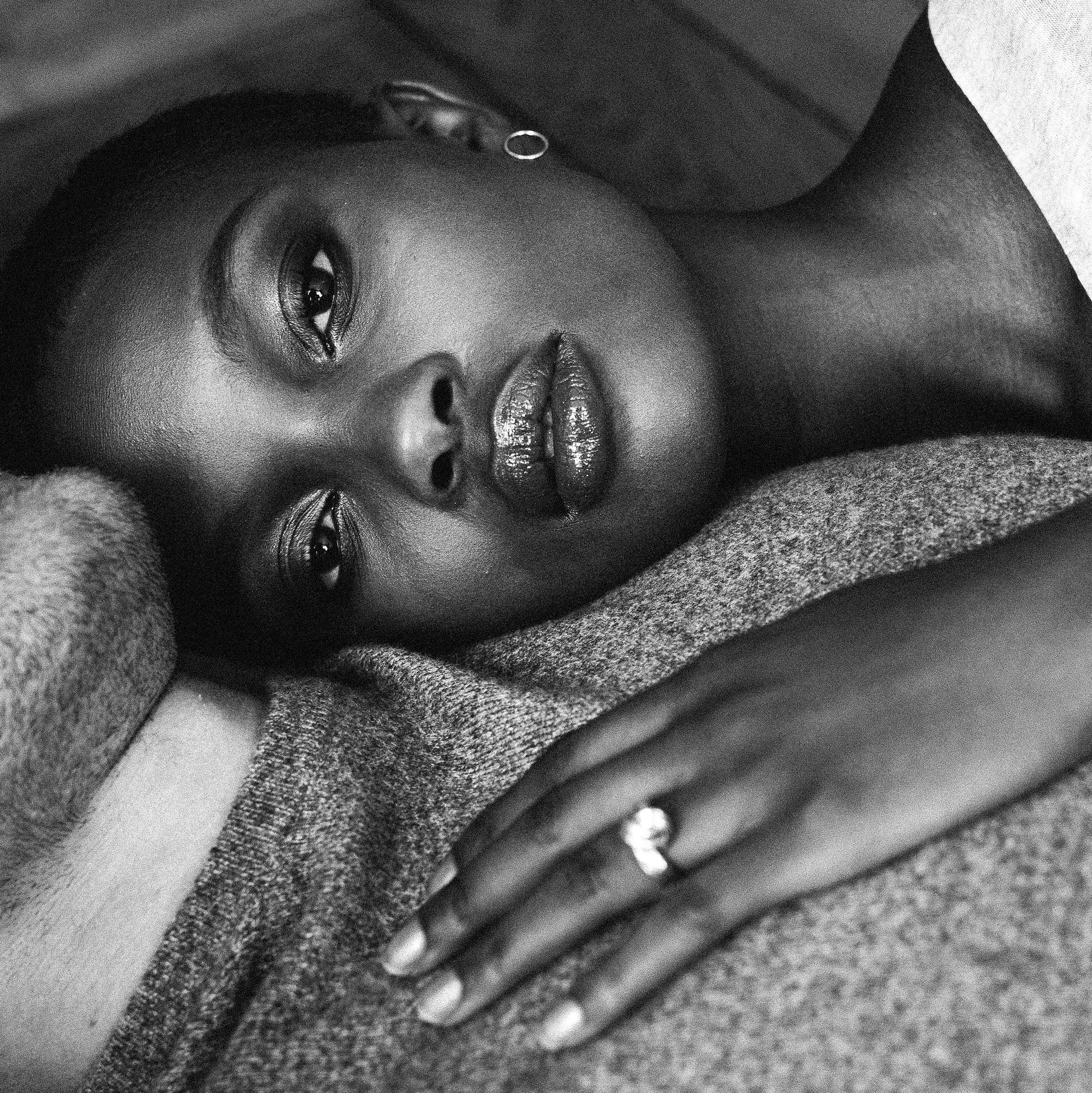 Gold-Plated Silver Small Circle Earrings by Aurore Havenne